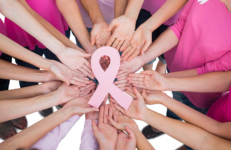 Juntas contra el cáncer de mama