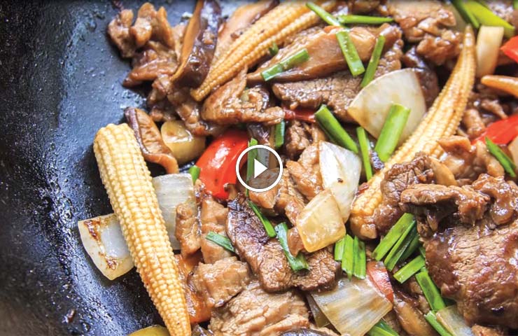 Cocina con un toque oriental [Video]