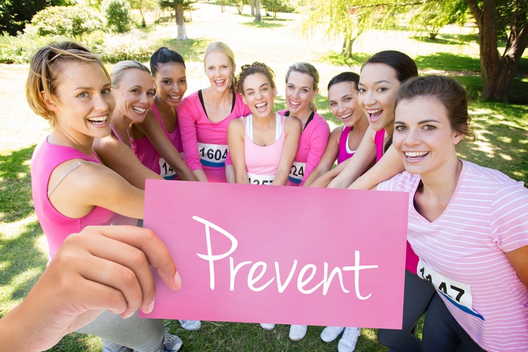 Campañas a favor de la prevención de cáncer de mama