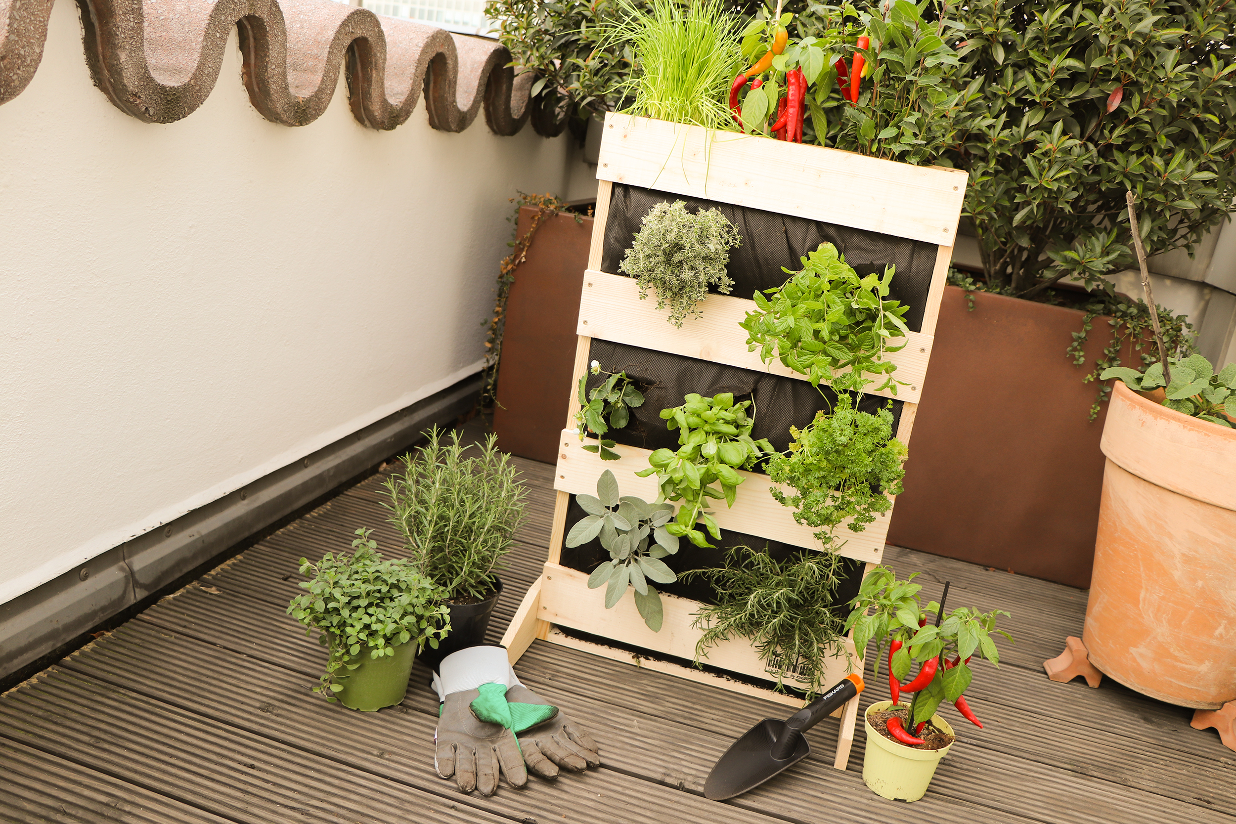 Cómo hacer jardines verticales en casa