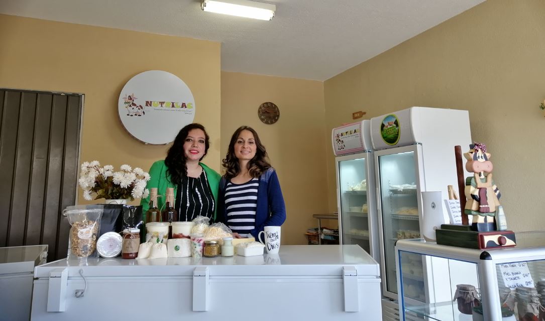 Isabel Funes y Karina Barrios unieron sus conocimientos para crear la marca Nutrilac