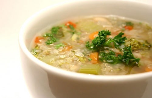 Prepara una deliciosa sopa de verduras
