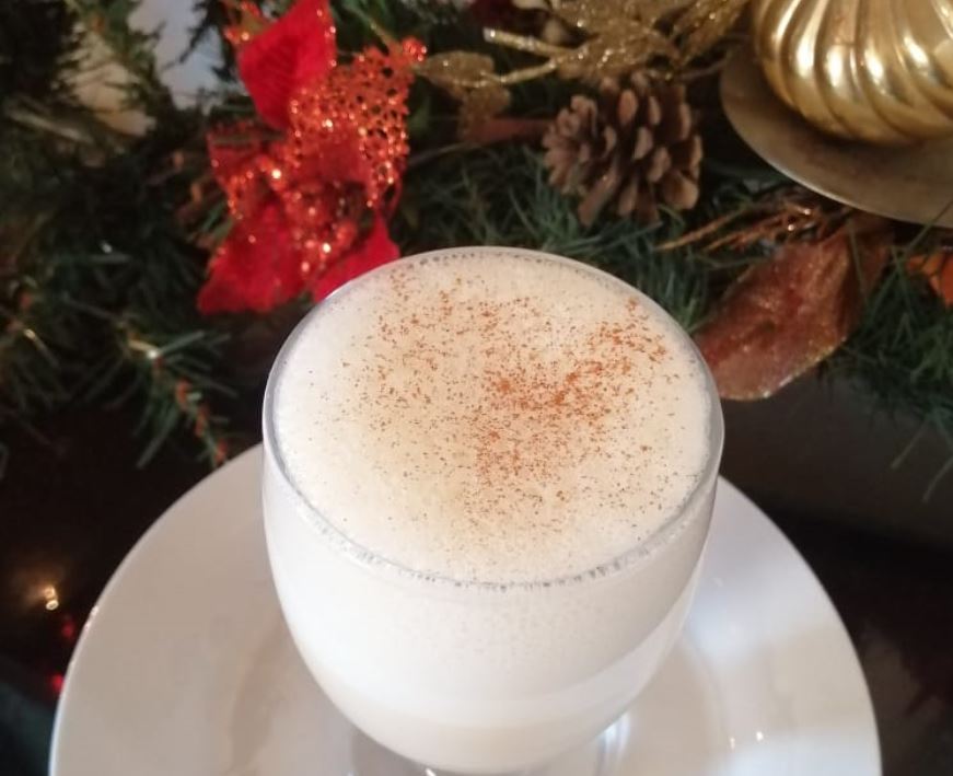 Receta de una tradicional bebida navideña, EggNog