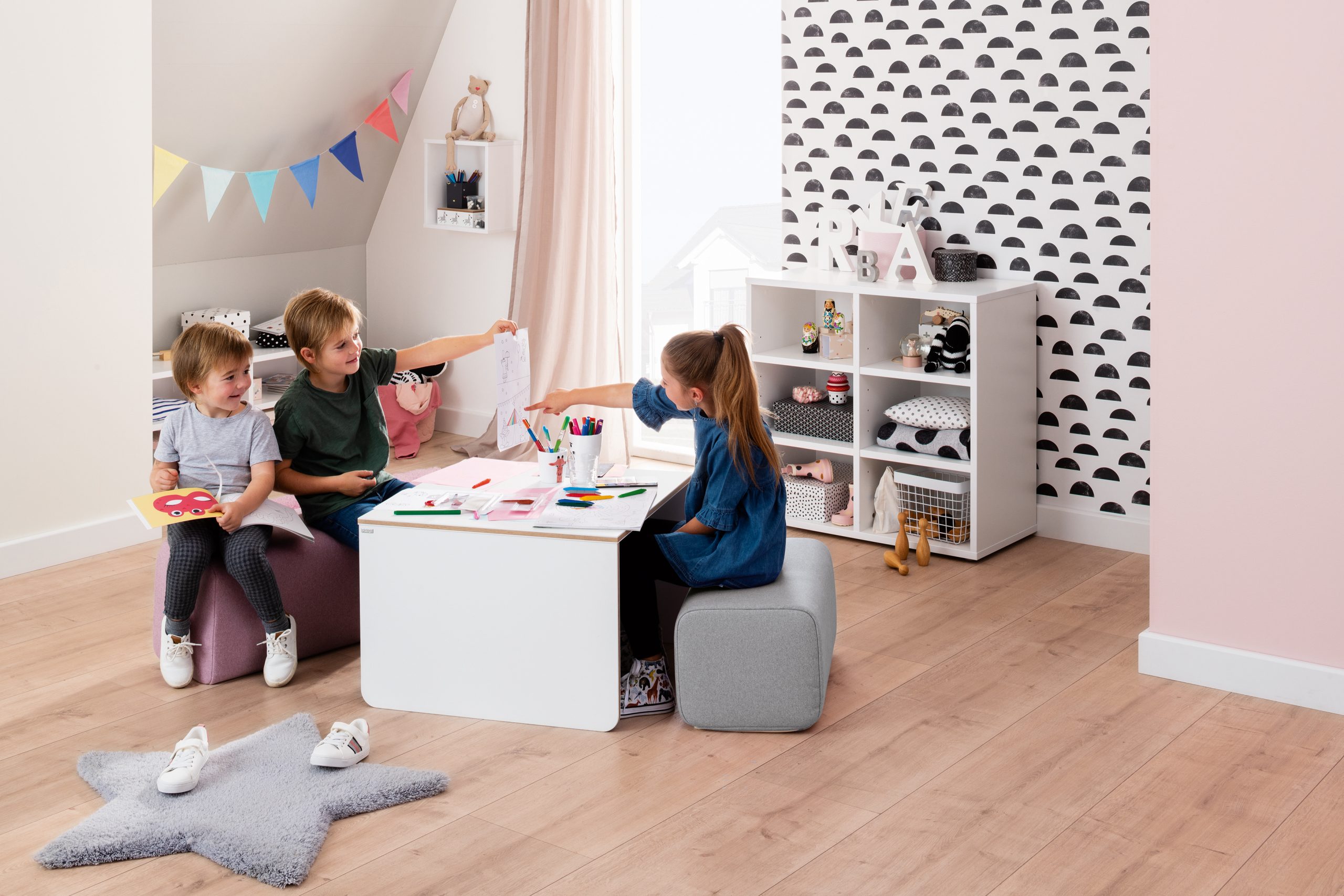 Muebles que fomentan la independencia de los niños