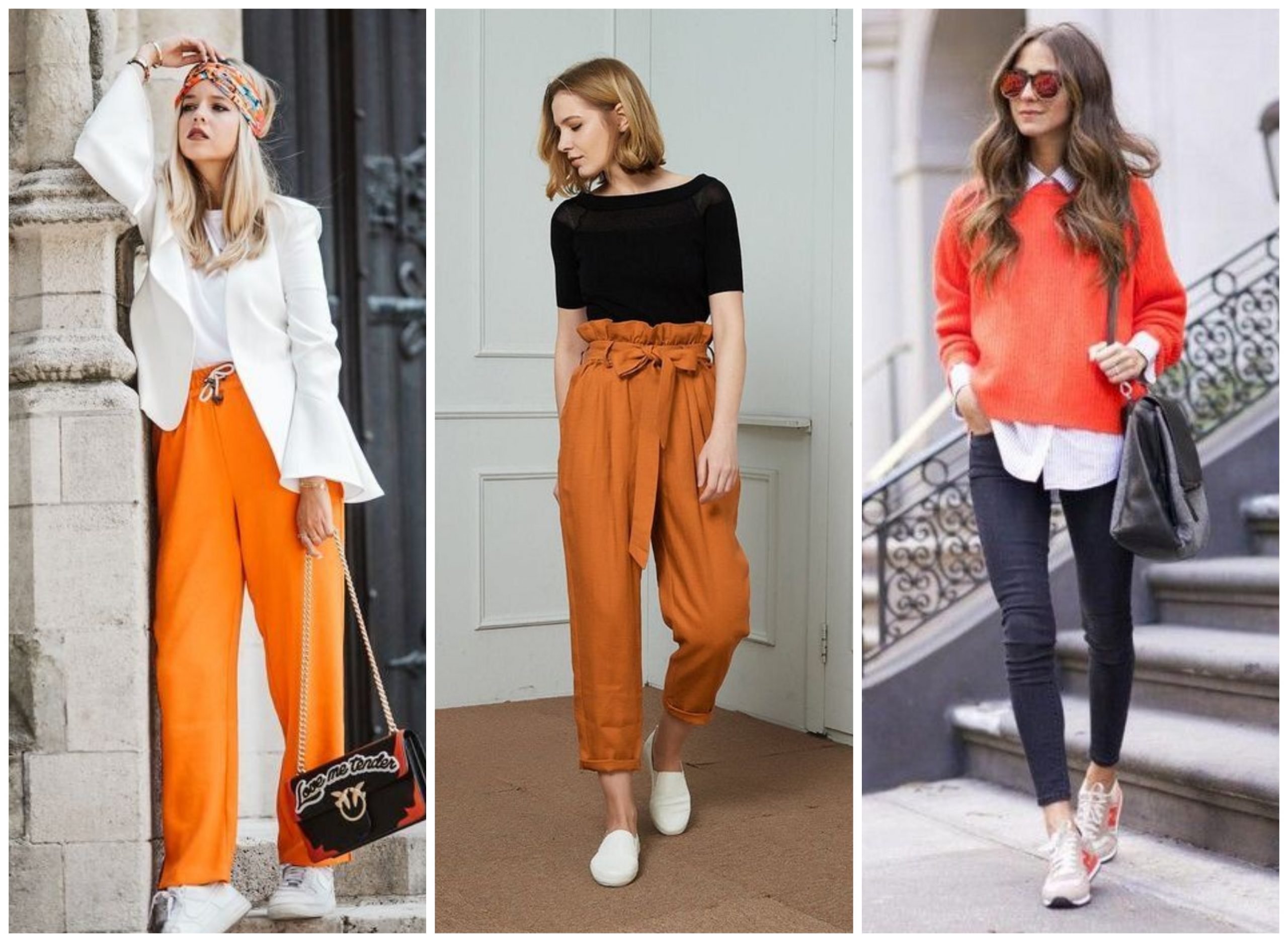 Ideas combinar y crear outfits naranja